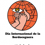 Poster indicativo del Día Munidal de la Sordoceguera