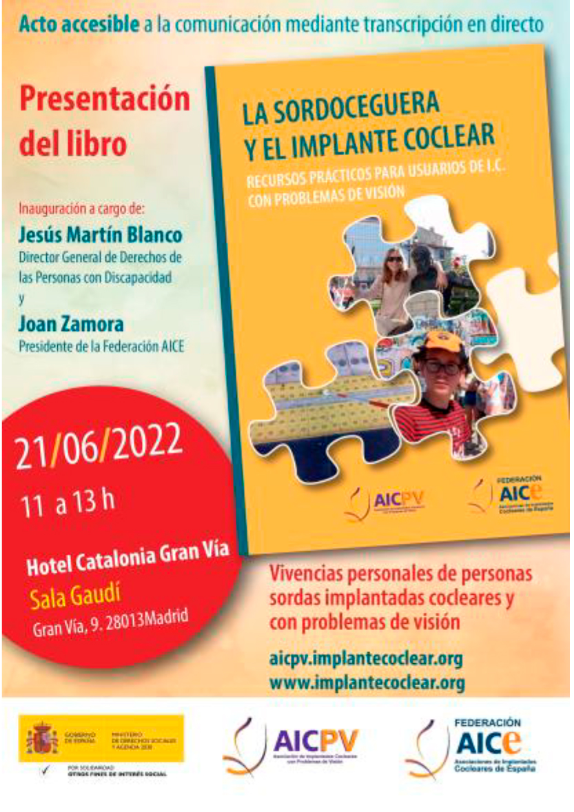 Presentación Libro Sordoceguera y el Implante Coclear