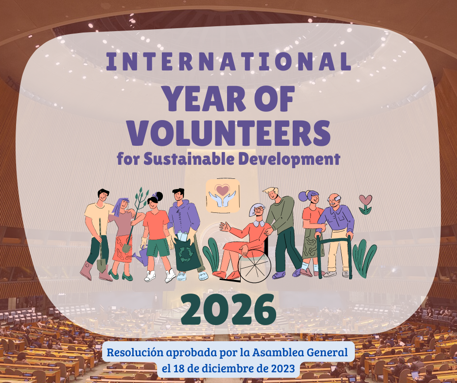 2026 Año Internacional del Voluntariado